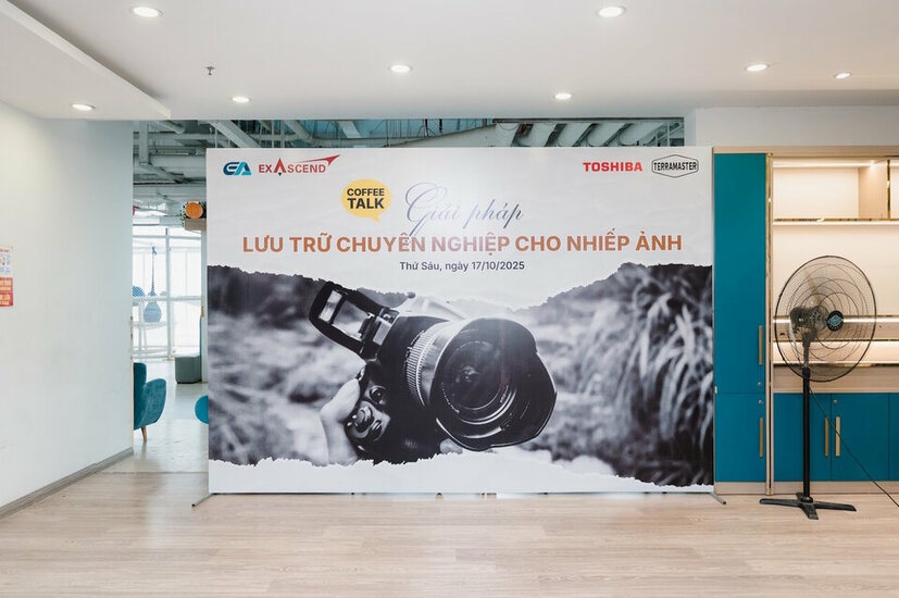 Giải pháp lưu trữ ảnh chuyên nghiệp – Góc nhìn từ Hà Nắng Photo và các thương hiệu hàng đầu về lưu trữ Toshiba, TerraMaster, Exascend