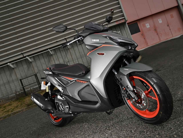 Yamaha giới thiệu 'vua xe ga' 155cc mới khắc chế cứng Honda Air Blade: Có ABS, màn hình TFT siêu nét