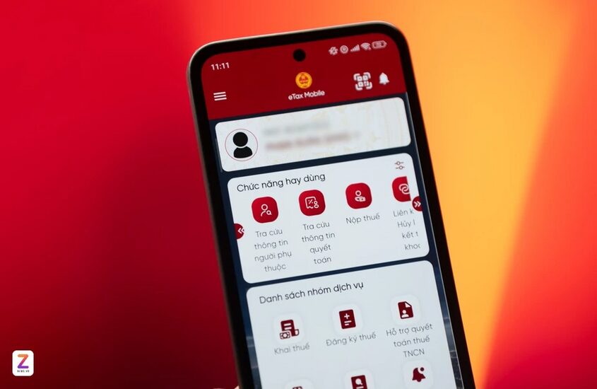 Cách tạo tờ khai quyết toán thuế trên eTax Mobile